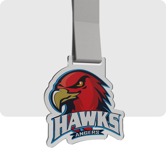 Médaille en Plexiglass - Hawks