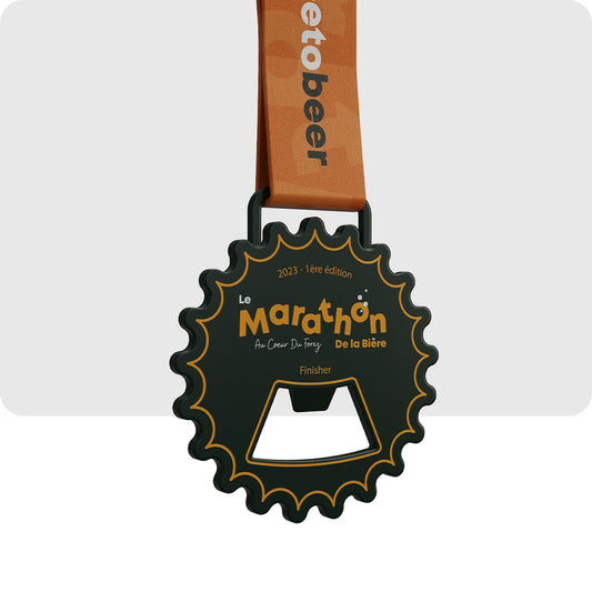 Médaille en Métal - Marathon de la bière